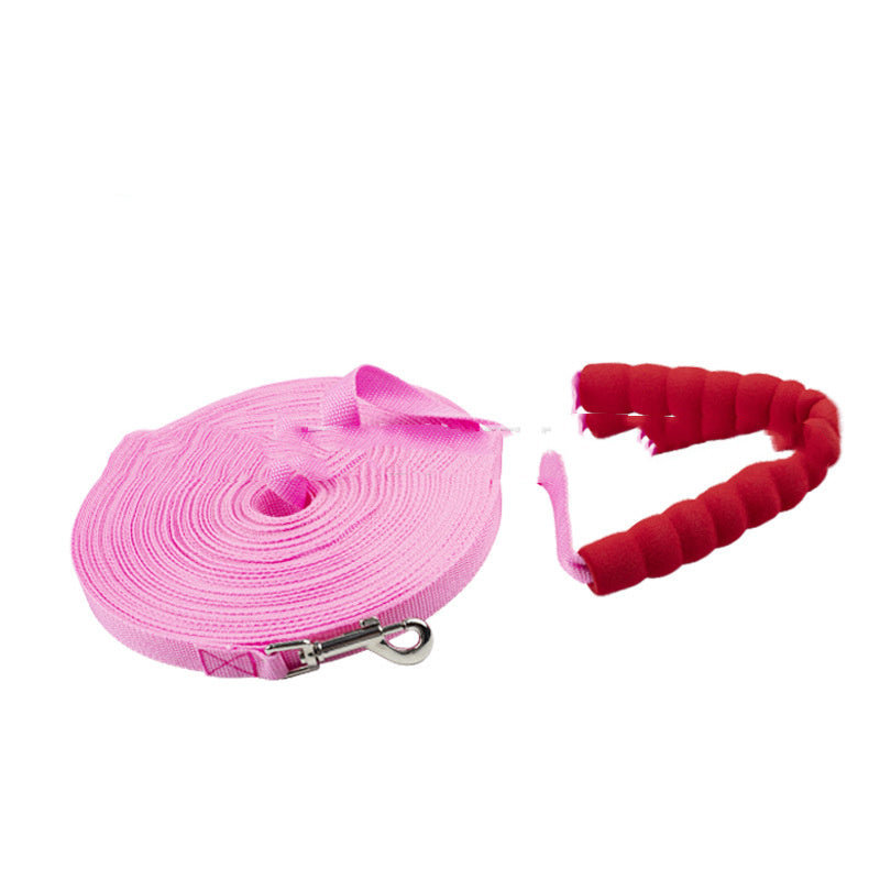 JMT-736138 Reflective Pet Traction Rope with Foam Handle – Available in Multiple Colors and Lengths