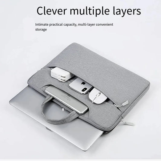 JMT-736202 Waterproof Sling Crossbody Briefcase for Laptops and Notebooks with Protective Sleeve Cover