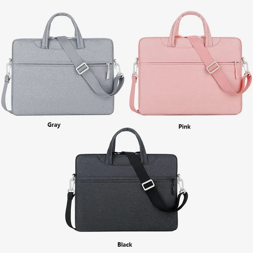 JMT-736202 Waterproof Sling Crossbody Briefcase for Laptops and Notebooks with Protective Sleeve Cover