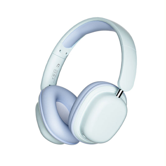 JMT-736458 Lightweight Foldable Wireless Headphones with Noise Reduction Mic - Bluetooth 5.3, 15-Hour Battery Life, Dynamic Sound