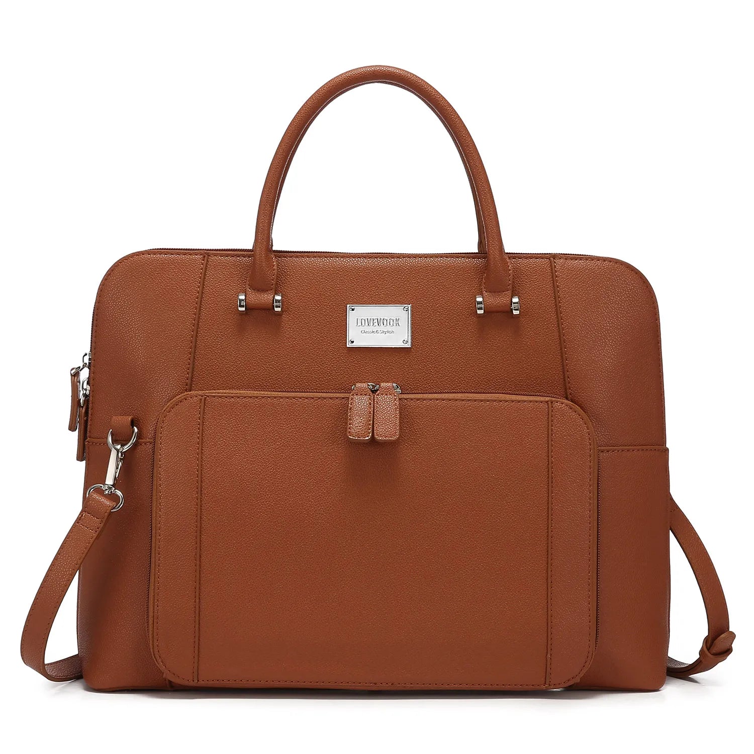 JMT-736522 Stylish Large Capacity Laptop Briefcase for Work and Travel - Fits Up to 15.6-Inch Laptops