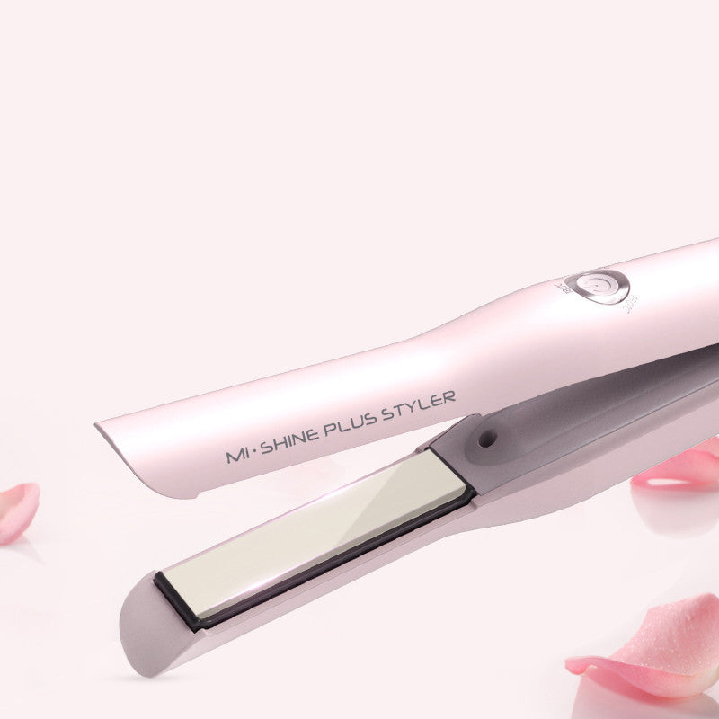 JMT-736778 Mini USB Hair Straightener with Tourmaline Ceramic and Three-Stage Temperature Control