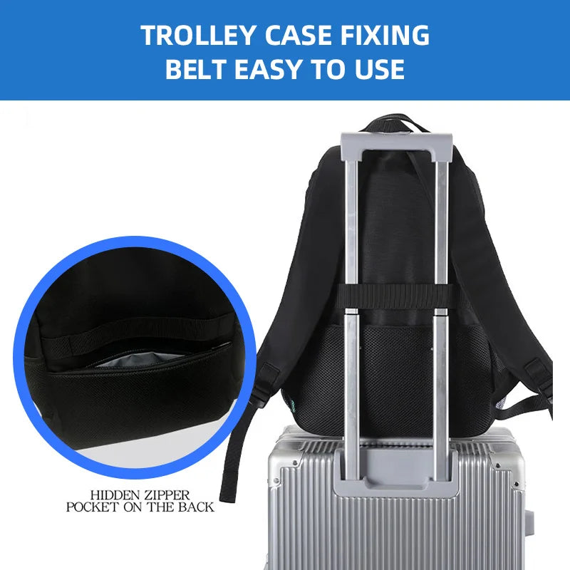 JMT-736970 Business Laptop Backpack for Men with Custom Logo Design and Organised Compartments