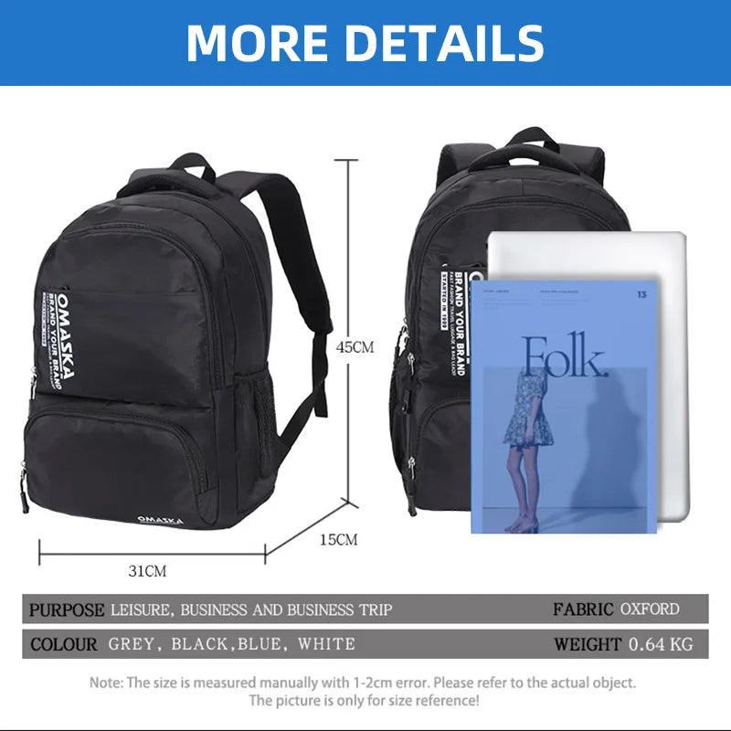 JMT-736970 Business Laptop Backpack for Men with Custom Logo Design and Organised Compartments