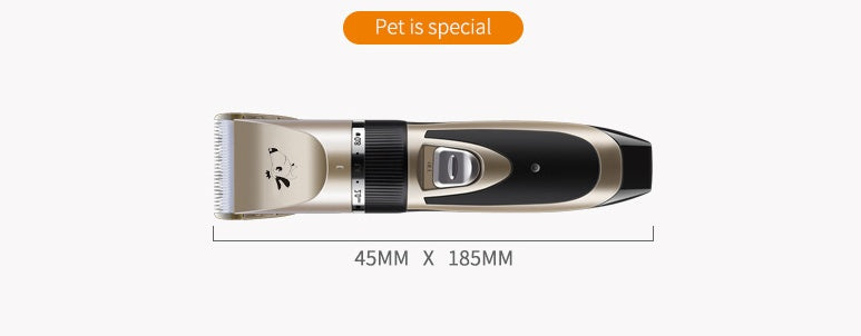 JMT-737034 Electric Pet Hair Clipper with Detachable Blade and Adjustable Speed