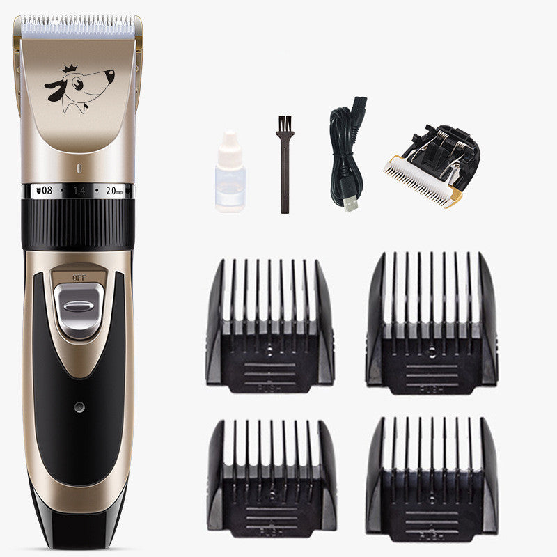 JMT-737034 Electric Pet Hair Clipper with Detachable Blade and Adjustable Speed