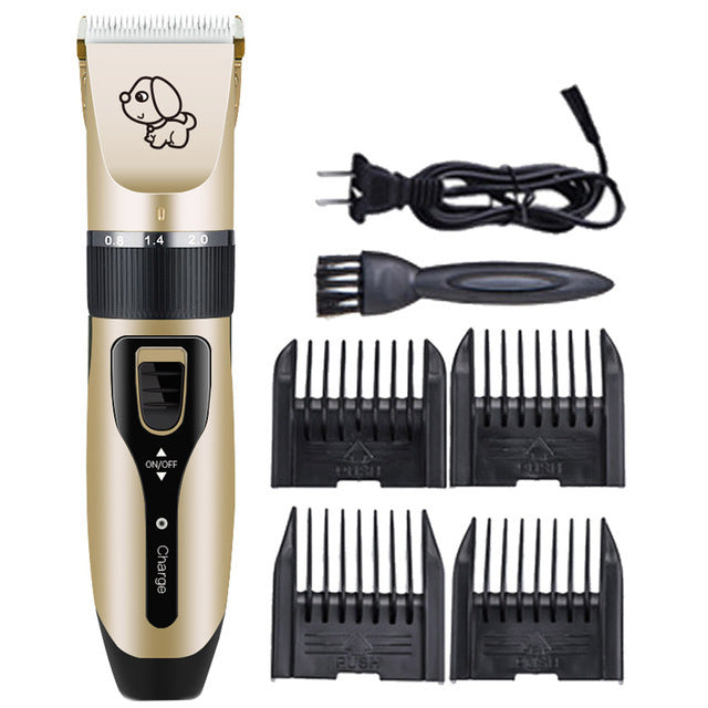 JMT-737034 Electric Pet Hair Clipper with Detachable Blade and Adjustable Speed