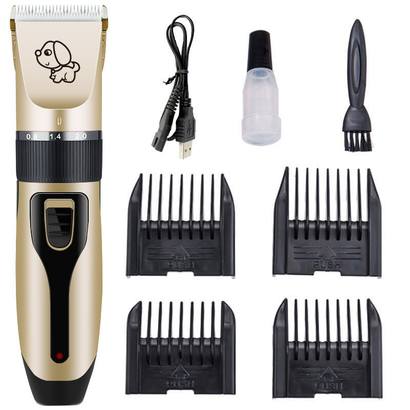JMT-737034 Electric Pet Hair Clipper with Detachable Blade and Adjustable Speed