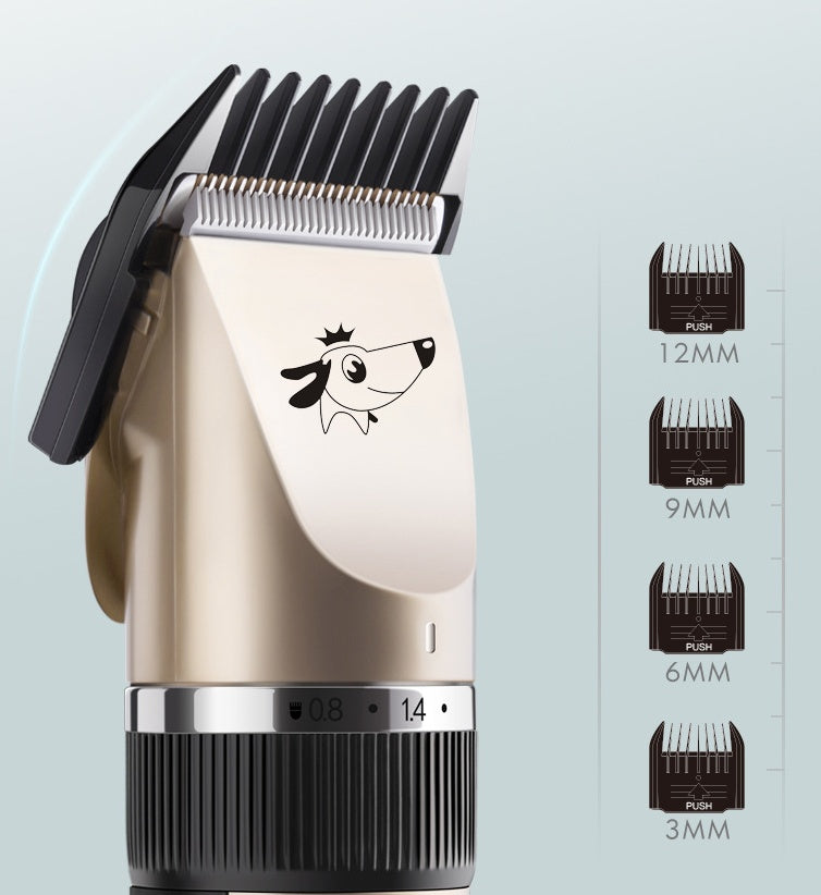 JMT-737034 Electric Pet Hair Clipper with Detachable Blade and Adjustable Speed