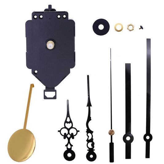 JMT-737482 DIY Quartz Pendulum Clock Movement with Accessories for Wall Clock Repair and Customization