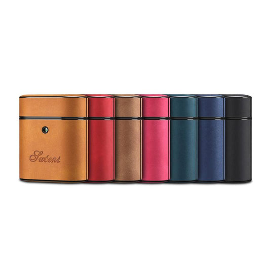 JMT-737930 Leather Earphone Cover for AirPods & Huawei Freebuds - Clamshell Design in Various Colors