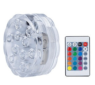 JMT-738122 Submersible Remote Control LED Diving Light for Water Features and Decor
