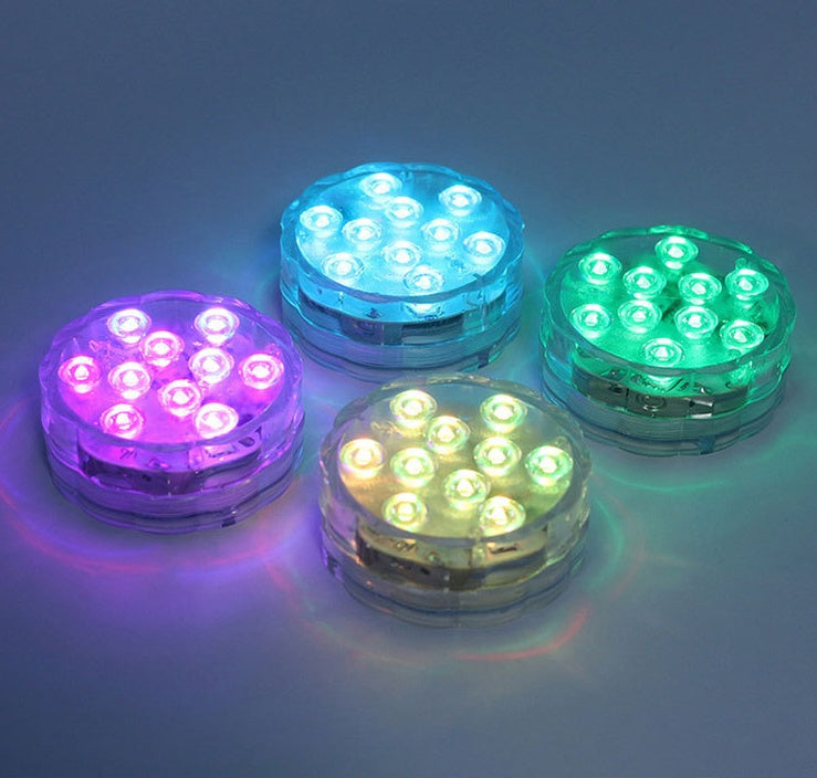 JMT-738122 Submersible Remote Control LED Diving Light for Water Features and Decor