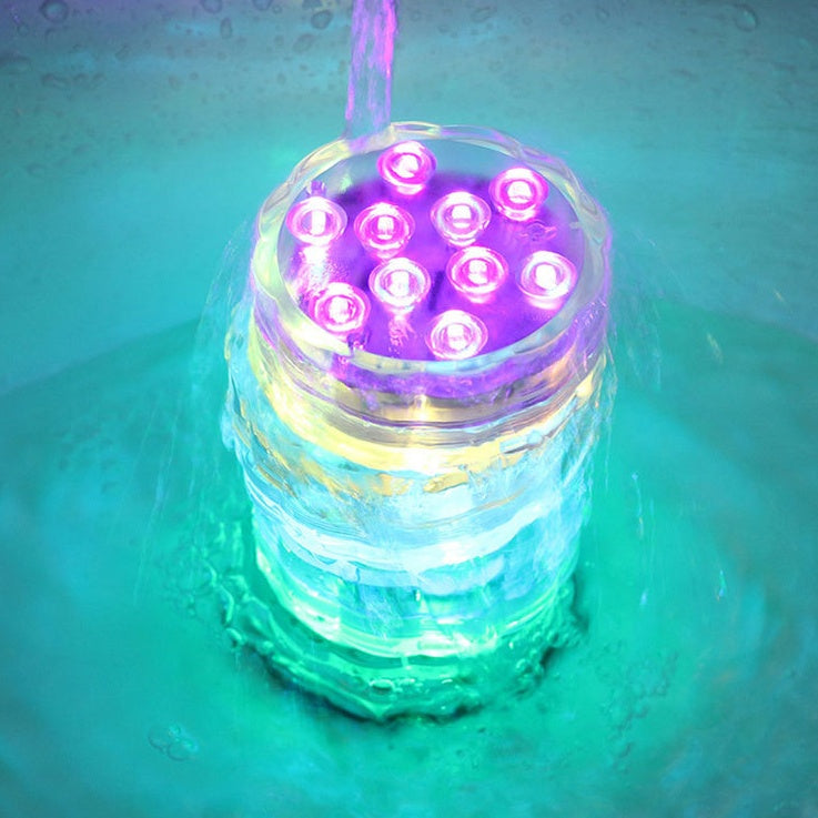 JMT-738122 Submersible Remote Control LED Diving Light for Water Features and Decor