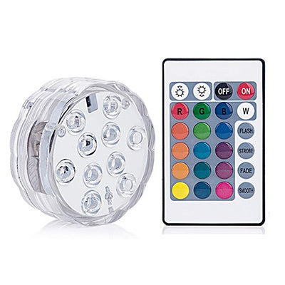 JMT-738122 Submersible Remote Control LED Diving Light for Water Features and Decor