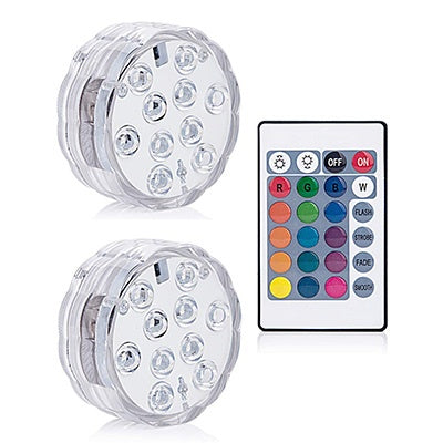 JMT-738122 Submersible Remote Control LED Diving Light for Water Features and Decor