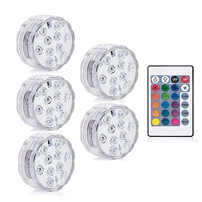 JMT-738122 Submersible Remote Control LED Diving Light for Water Features and Decor