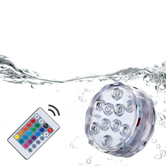 JMT-738122 Submersible Remote Control LED Diving Light for Water Features and Decor