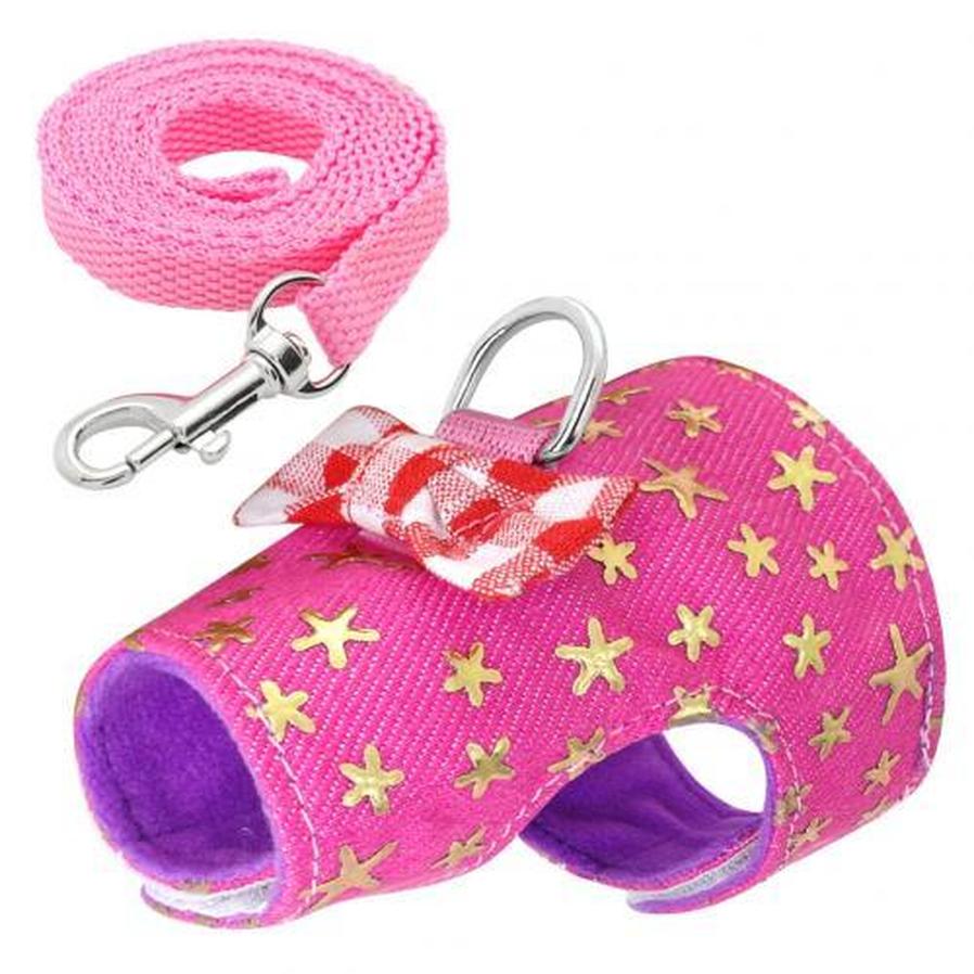 JMT-738442 Small Pet Hamster Vest with Traction Rope in Various Colors