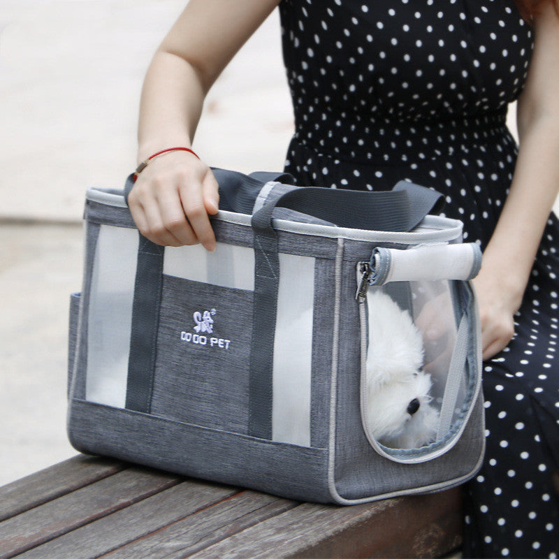 JMT-738442 Spacious Breathable Pet Carrier Backpack for Dogs and Cats - Perfect for Travel and Outdoor Use