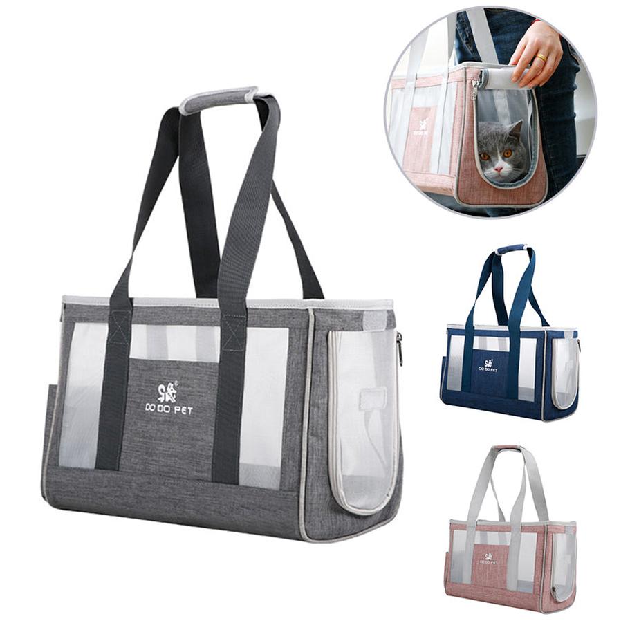 JMT-738442 Spacious Breathable Pet Carrier Backpack for Dogs and Cats - Perfect for Travel and Outdoor Use