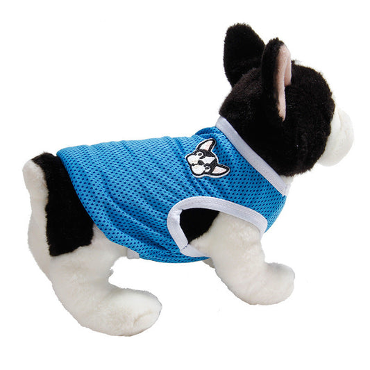 JMT-738570 Breathable Mesh Vest for Pets - Lightweight Polyester Design