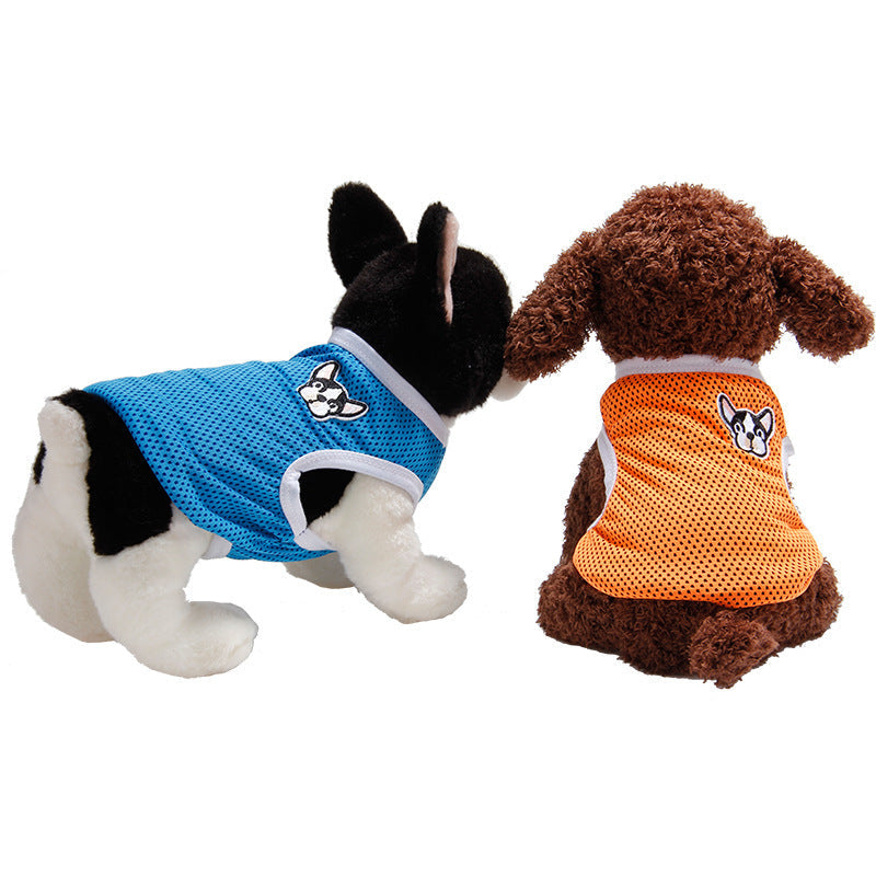 JMT-738570 Breathable Mesh Vest for Pets - Lightweight Polyester Design