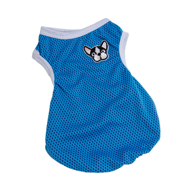 JMT-738570 Breathable Mesh Vest for Pets - Lightweight Polyester Design
