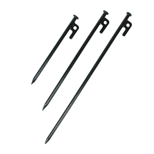 JMT-738826 Titanium Stainless Steel Tent Pegs for Outdoor Camping, Beach, and Snow Use
