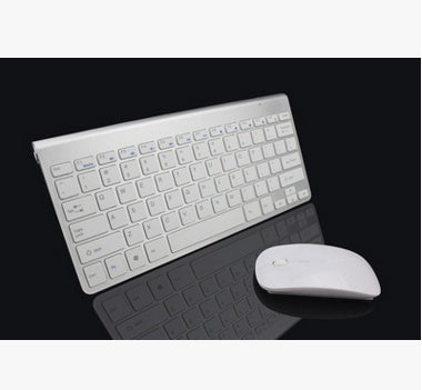 JMT-739274 2.4G Wireless Keyboard and Mouse Mini Combo Set for Laptops, Desktops, and Smart TVs