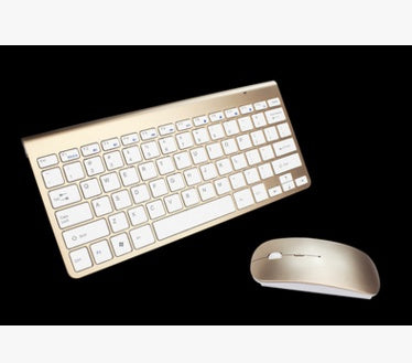 JMT-739274 2.4G Wireless Keyboard and Mouse Mini Combo Set for Laptops, Desktops, and Smart TVs