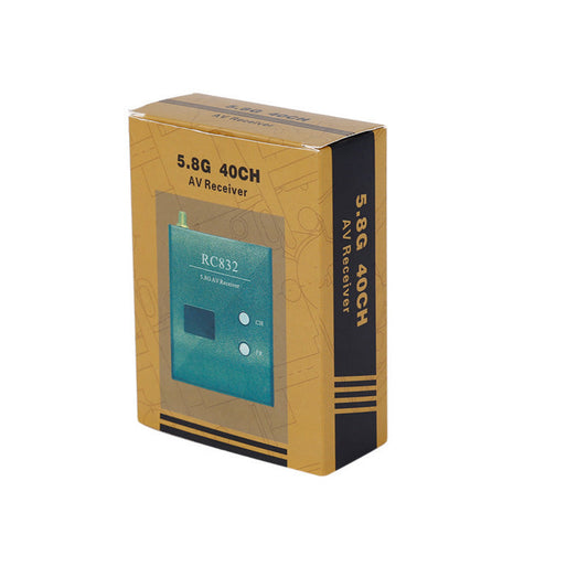 JMT-739274 5.8GHz 600mW AV Output FPV Receiver with 40 Frequency Points for Aerial Photography