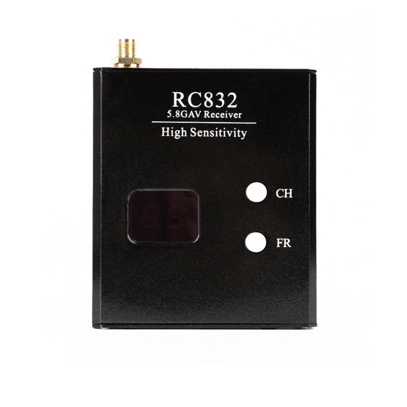 JMT-739274 5.8GHz 600mW AV Output FPV Receiver with 40 Frequency Points for Aerial Photography
