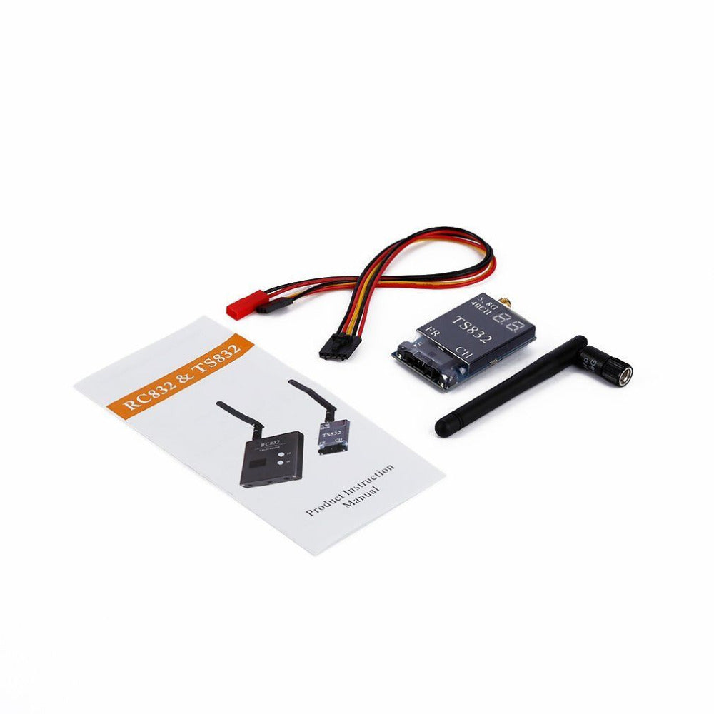 JMT-739274 5.8GHz 600mW AV Output FPV Receiver with 40 Frequency Points for Aerial Photography