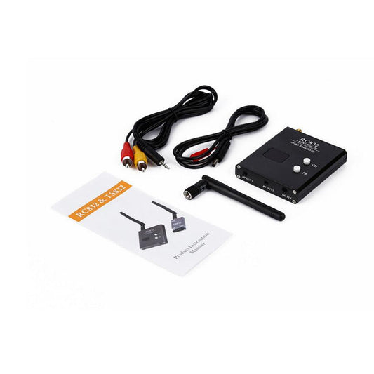 JMT-739274 5.8GHz 600mW AV Output FPV Receiver with 40 Frequency Points for Aerial Photography
