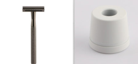 JMT-739338 Manual Double-Sided Razor with 5 Blades in Various Colors: White, Blue, Green, Purple