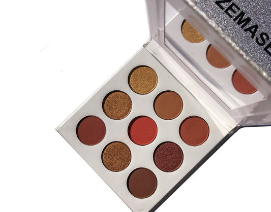 JMT-739530 Natural Shimmer Matte Eyeshadow Palette with 8 Versatile Colors for Stunning Eye Looks