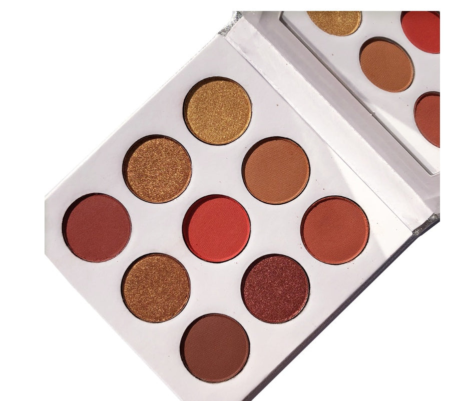 JMT-739530 Natural Shimmer Matte Eyeshadow Palette with 8 Versatile Colors for Stunning Eye Looks