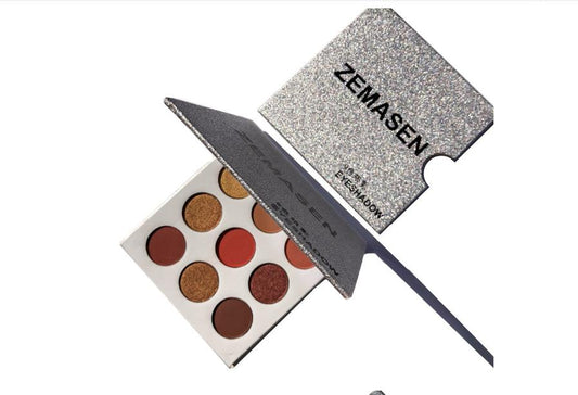 JMT-739530 Natural Shimmer Matte Eyeshadow Palette with 8 Versatile Colors for Stunning Eye Looks