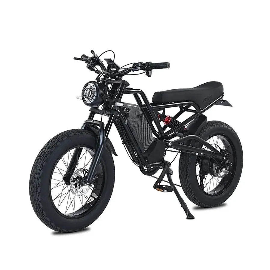 JMT-739850 1500W High Power Electric Chopper Bike - 20 Inch Fat Tire Offroad Mountain E-Bike , Top Speed 27.9 mph