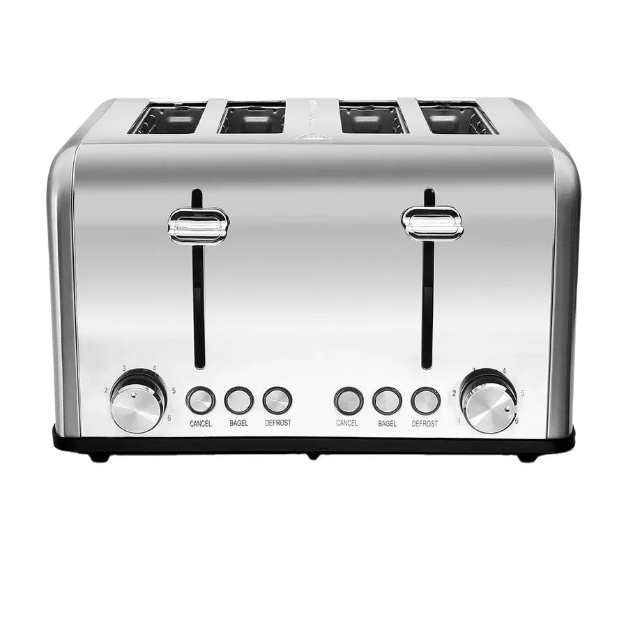 JMT-739914 Automatic Stainless Steel 4-Slice Electric Toaster with Modern Design