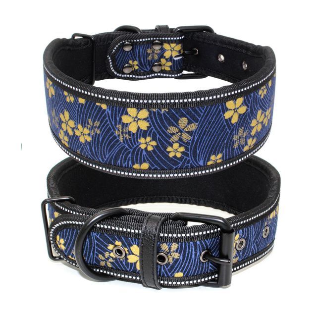 JMT-739914 Diving Material Pet Collar in Multiple Sizes for Comfortable Wear