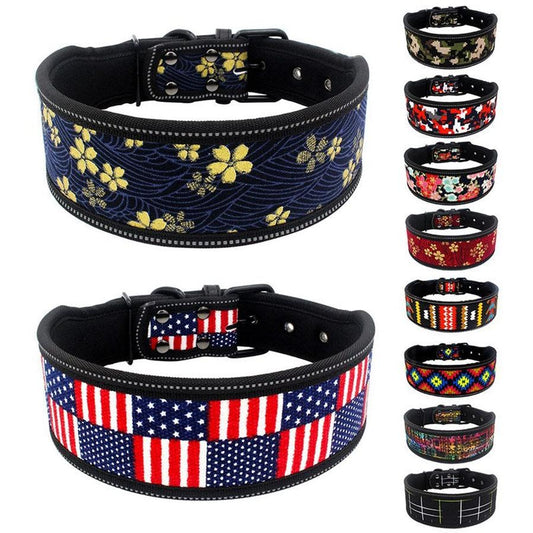 JMT-739914 Diving Material Pet Collar in Multiple Sizes for Comfortable Wear
