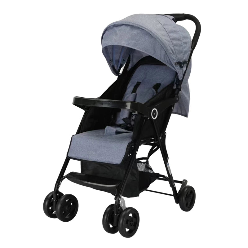 JMT-740106 Compact Lightweight Baby Stroller with Detachable Tray for Travel and Airplane Use