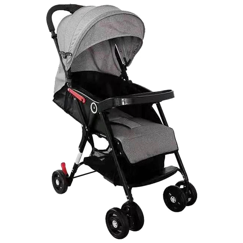 JMT-740106 Compact Lightweight Baby Stroller with Detachable Tray for Travel and Airplane Use