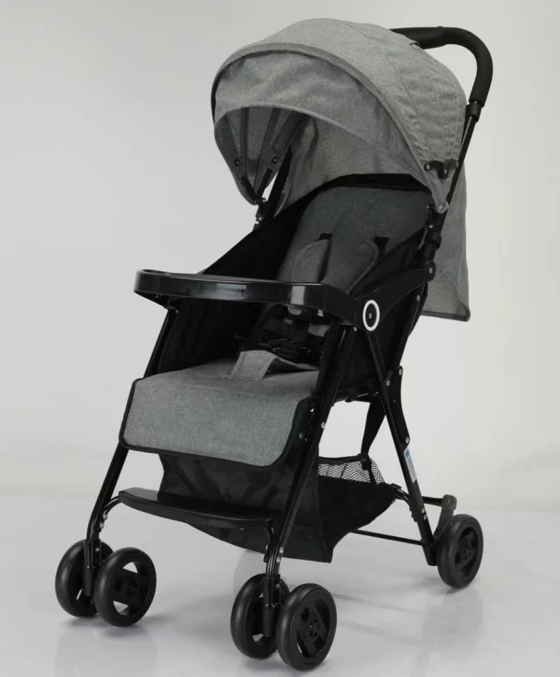 JMT-740106 Compact Lightweight Baby Stroller with Detachable Tray for Travel and Airplane Use