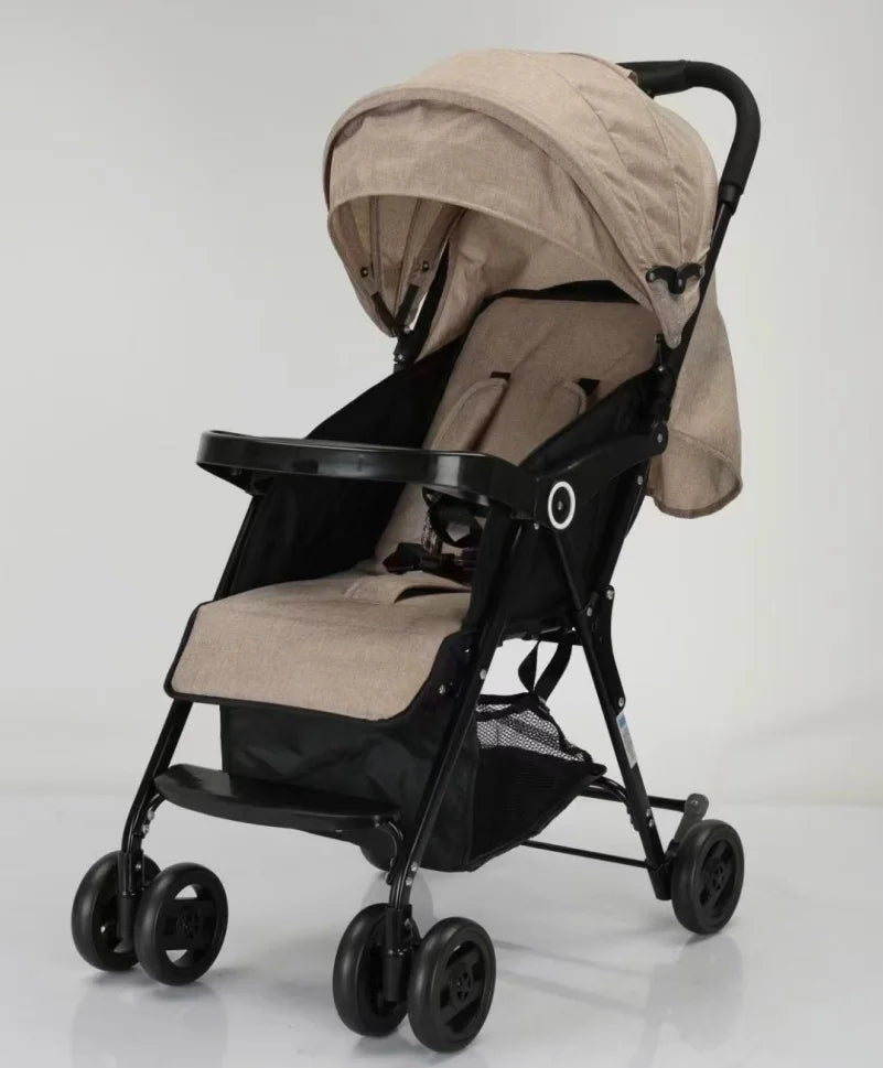JMT-740106 Compact Lightweight Baby Stroller with Detachable Tray for Travel and Airplane Use