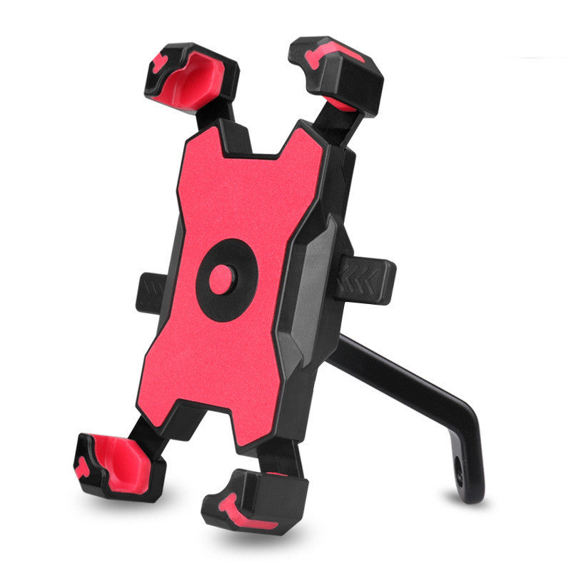 JMT-740106 Electric Vehicle Phone Holder for Navigation - Adjustable Bracket for Handlebar and Mirror Settings