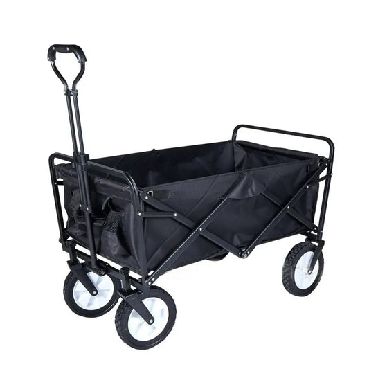 JMT-740298 Heavy Duty Collapsible Folding Utility Wagon for Outdoor and Beach Activities