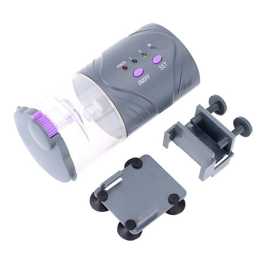 JMT-740426 Automatic Intelligent Fish Feeder for Aquariums with Adjustable Timer and Easy Installation